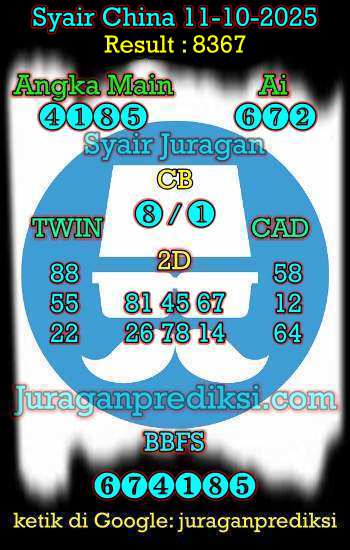 prediksi china 11 oktober 2025, syair china hari ini sabtu 11-10-2025, bocoran china, prediksi china akurat, syair china, prediksi china jitu