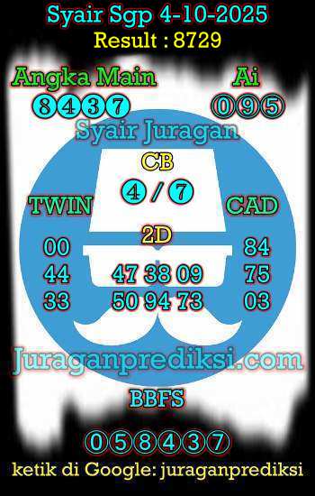 prediksi sgp 4 otober 2025, syair sgp hari ini sabtu 4-10-2025, prediksi syair singapore 4 oktober 2025, prediksi sgp jp jitu dan akurat